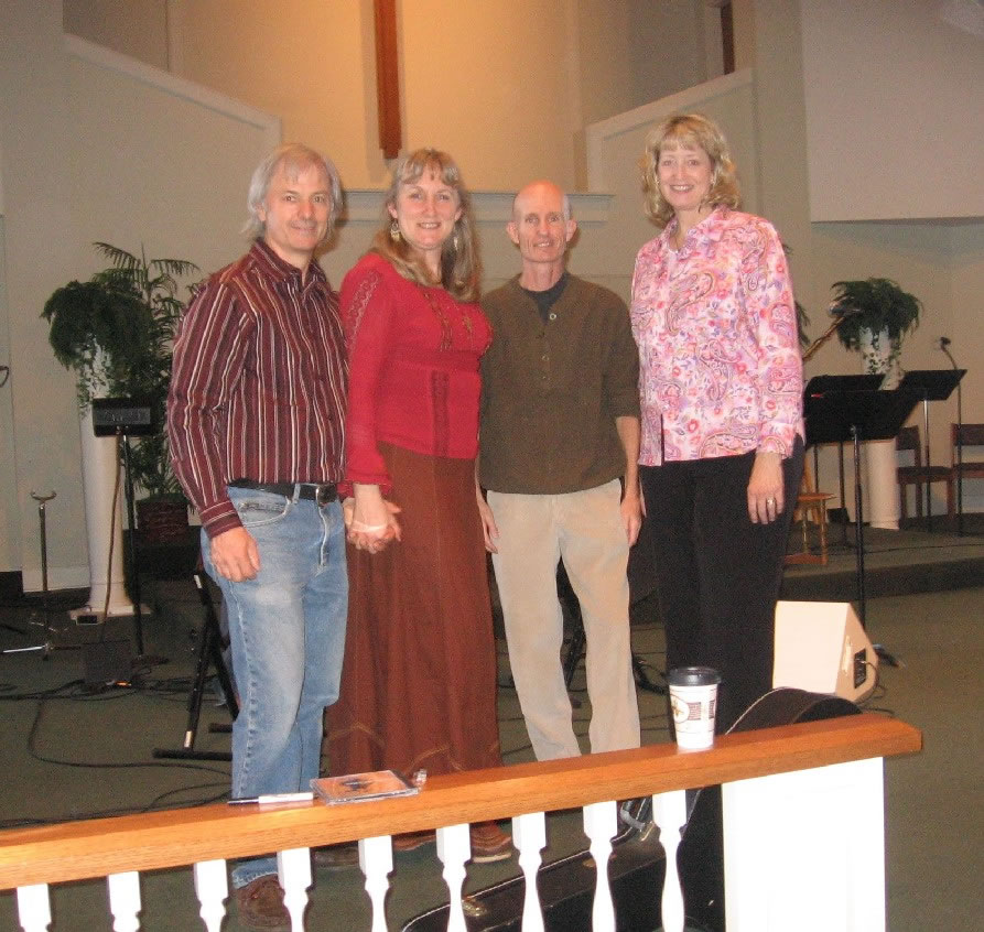 GA - Howie, Debbie, Webb & Linda at Lilburn