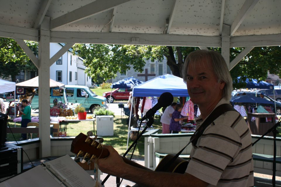We had a very warm reception at the Farmer's Market in Gouverneur, NY 