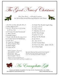 Christmas song scripture order